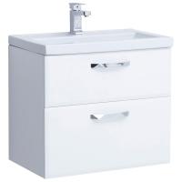 Тумба с раковиной Sanstar Cristal 70 см подвесная